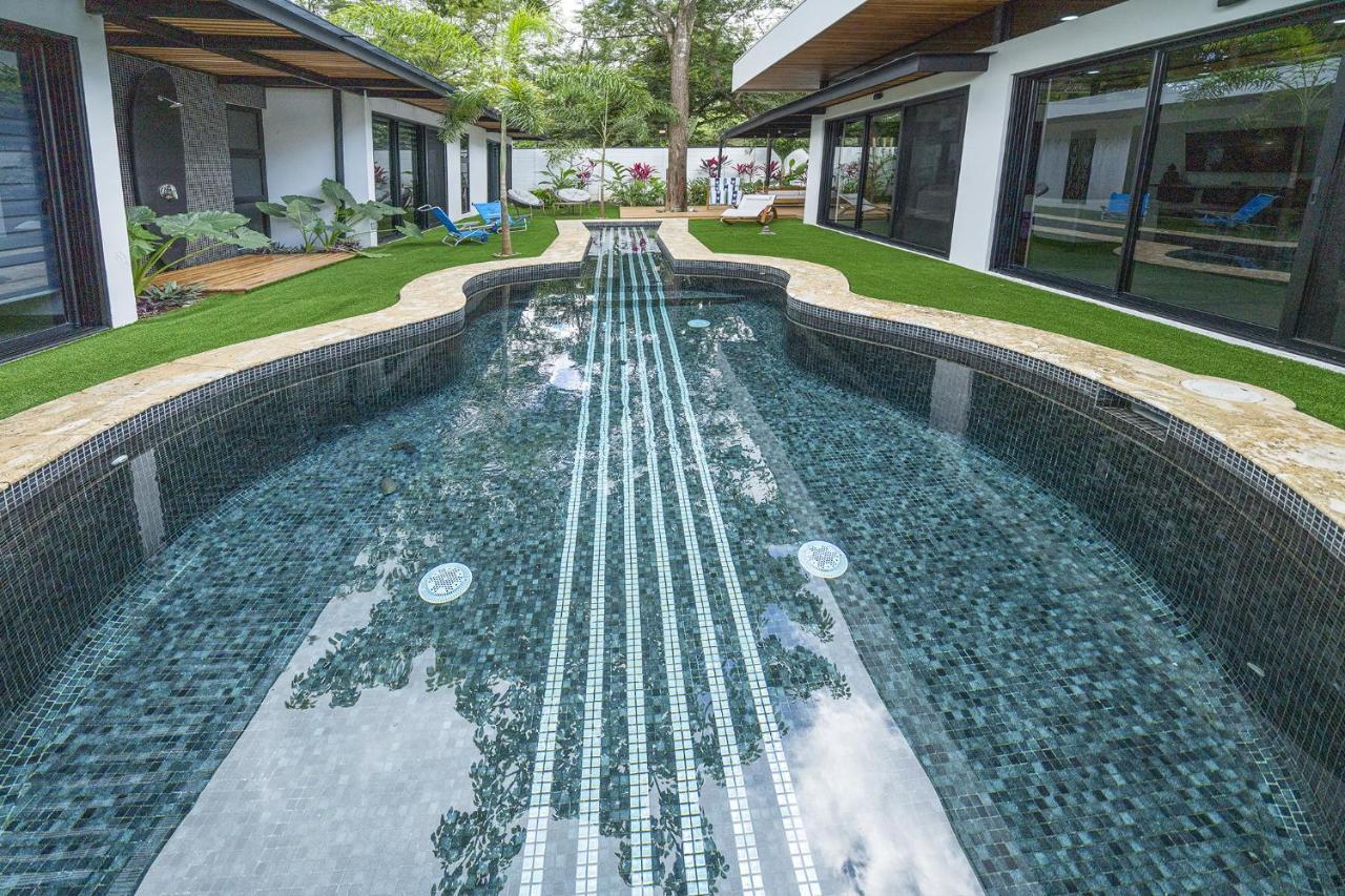Вилла Playa Potrero - New Modern House, Pool In Guitar Shape - Casa Guitarra Экстерьер фото